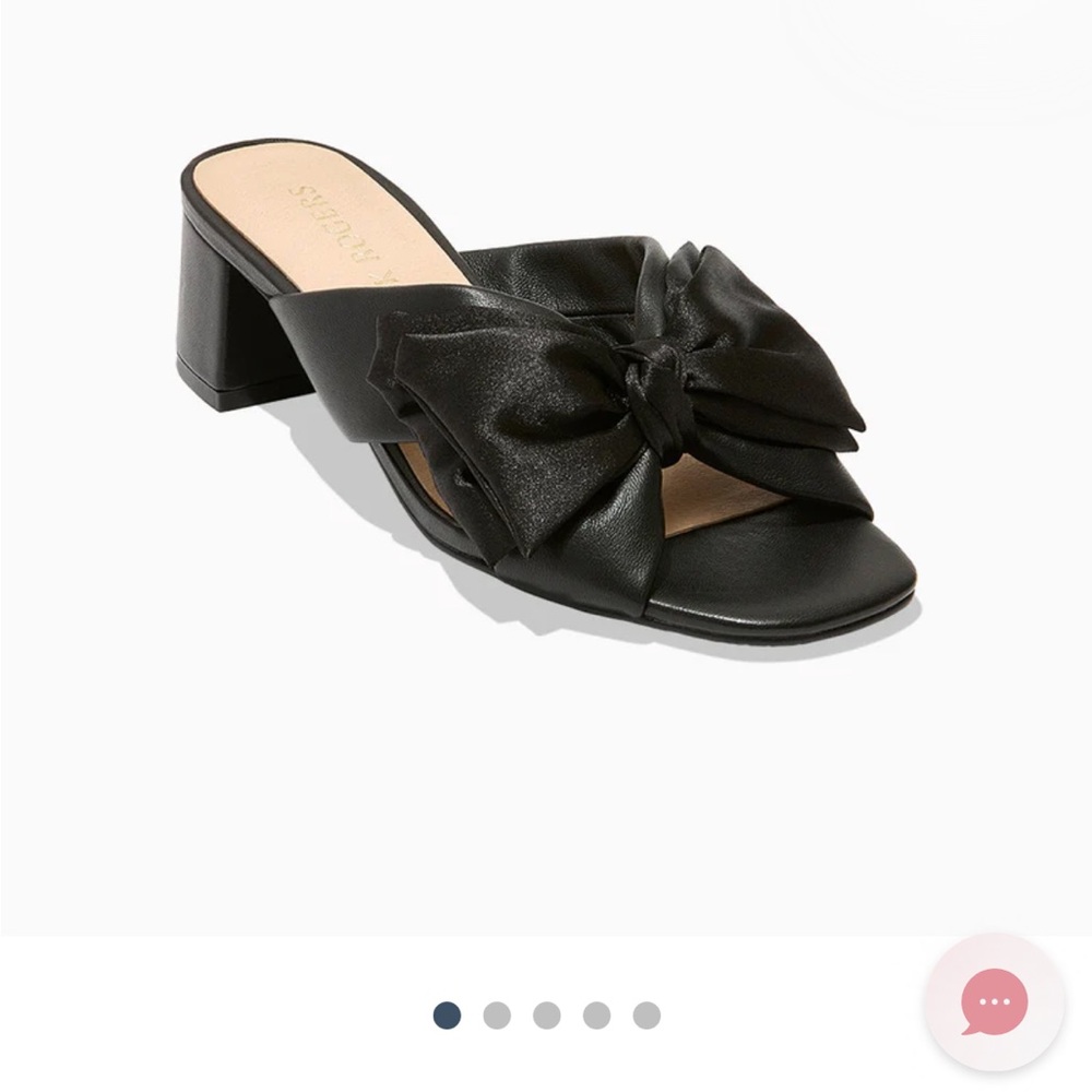 Jack Rogers Black Knot Slide Mule